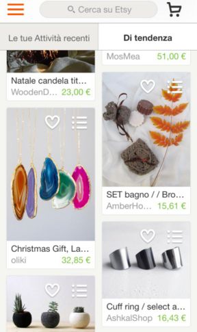 Sconto per i regali di natale su etsy