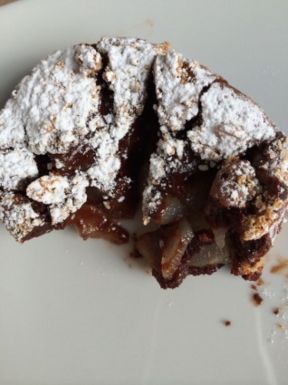 Ricetta Tortino al Cioccolato e Pere dal Cuore morbido