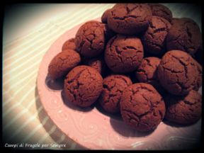 Biscotti alla Nutella e arancio