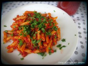 Pennette all’arrabbiata (a modo mio però!)