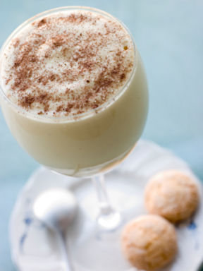 Crema di zabaione agli amaretti