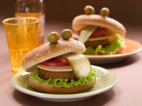 Hamburger fatto in casa per bambini