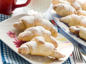 Cornetti di pasta di pane