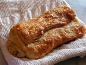 Strudel con verdure e formaggi