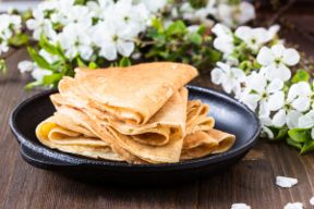 Crepes ai carciofi e scamorza