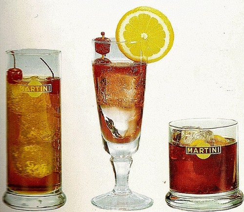 Cocktails: NEGRONI,SUNRISE,SAMOVAR