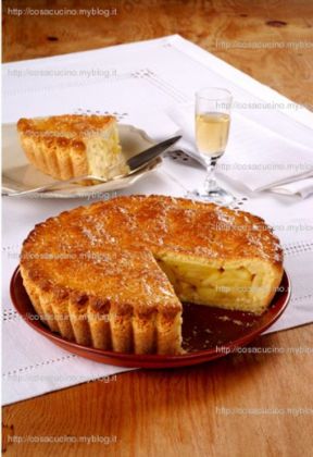 Crescia dolce con le mele - Apple pie marchigiana