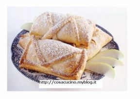 Fagottini dolci con mele renette - ideali a colazione e merenda