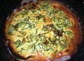 Antipasto o contorno..La facile e saporita Quiche di zucchine