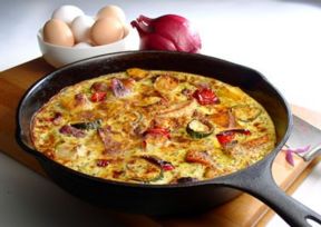 Frittata al forno - Ricetta light