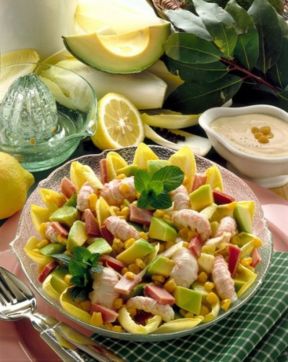 Insalata con gli scampi - ricetta passo passo