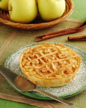 Crostata di mele e mandorle