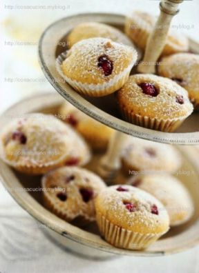 Micromuffins alla melagrana
