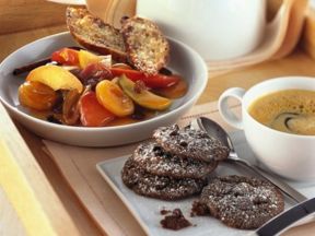 Per i tuoi pomeriggi con le amiche...Biscotti al caffè e gocce di cioccolato