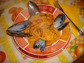 Spaghetti con le cozze