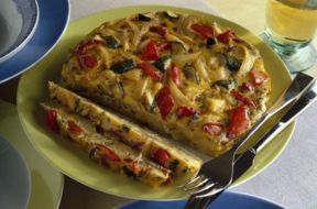 Frittata ai semi di finocchio