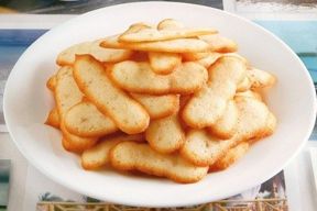 Lingue di gatto alle noci