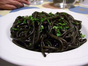 La ricetta degli Spaghetti al nero di seppia