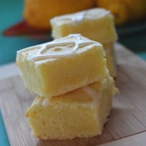Brownies al limone