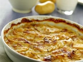 Tortino di patate con prosciutto