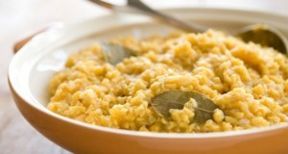 Risotto con la zucca