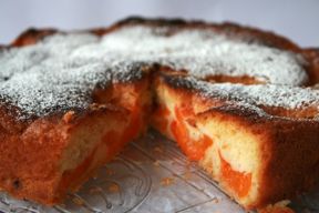 Torta estiva con pesche ed albicocche