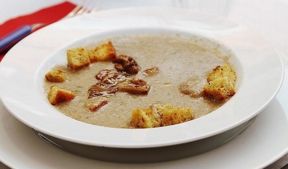 Vellutata ai funghi porcini