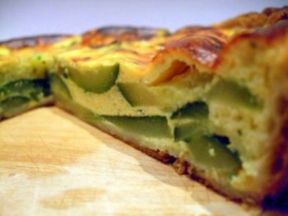 Tortino di zucchine al forno