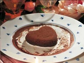 Torta a forma di cuore per San Valentino