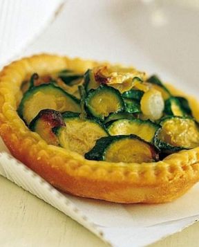 Tartellette di zucchine e ricotta
