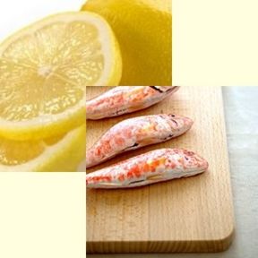 Triglie al limone