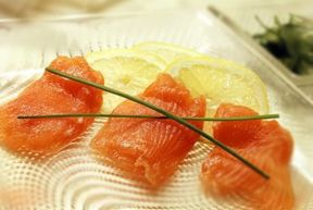 Salmone e caprino