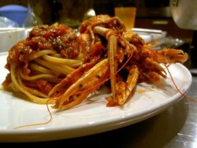 Linguine agli scampi