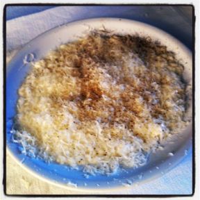 Riso cacio e pepe