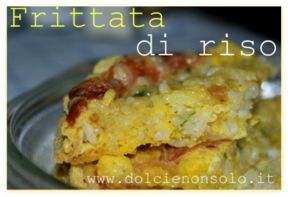 Frittata di riso al microonde