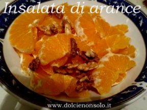 Insalata di arance e noci