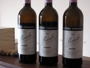 Degustazione verticale di Barolo (Bussia, Villero, Cannubi) Giacomo Fenocchio