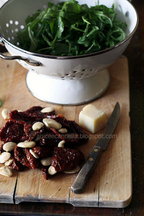 Il pesto di rucola e pomodori secchi dello zio Piero