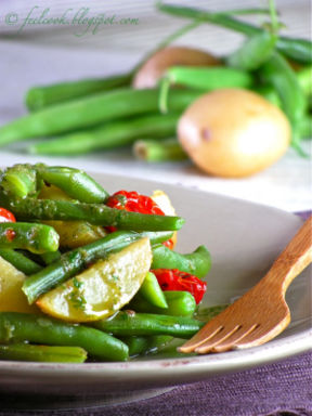 Insalata di fagiolini e patate novelle