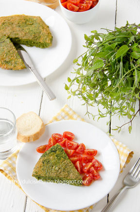 Frittata di Erbe Selvatiche
