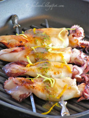 Calamari alla piastra