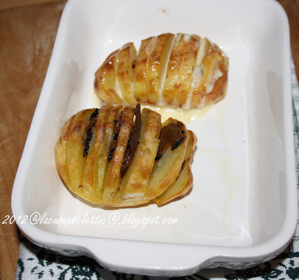 Ventagli di patate e tartufo