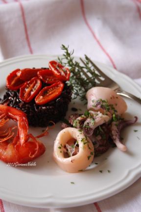 Di gamberi rossi, calamari, polpi, con la presenza di Venere!