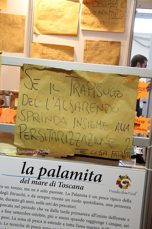 Salone del Gusto, un primo accenno