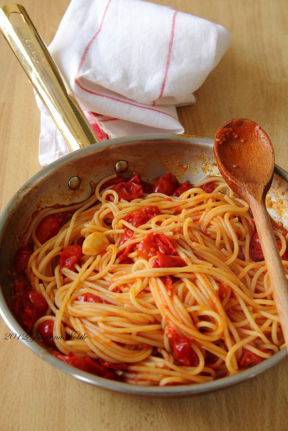 Spaghetti col pomodoro del "pendolo"