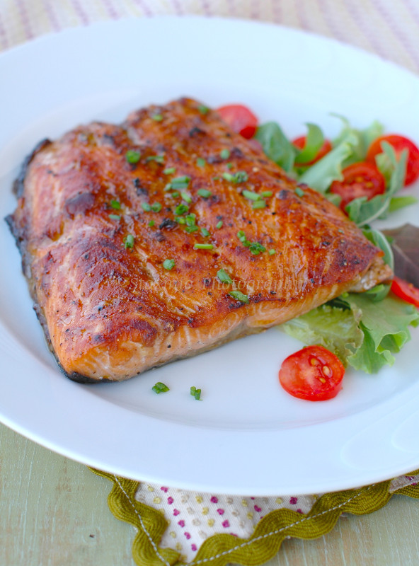 Tranci di Salmone al Grill
