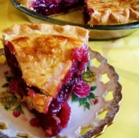 Torta di prugne fresche e cannella