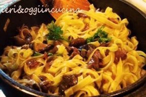 Tagliatelle alla boscaiola