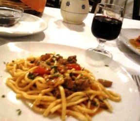 Laganari al sugo di agnello