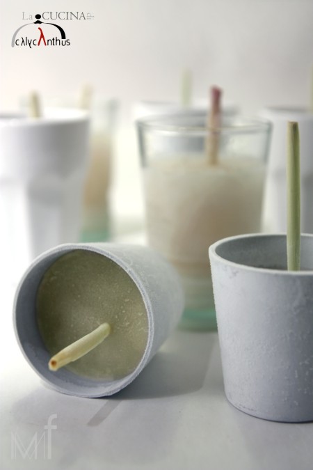 sucettes glacées al lemon grass e ginger